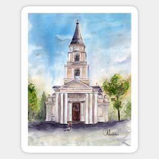 Odessa. Cathedral. Ukraine. Sticker